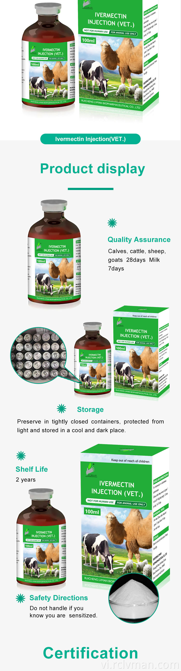 Tiêm Lvermectin 03 Lvermectin Injection 03